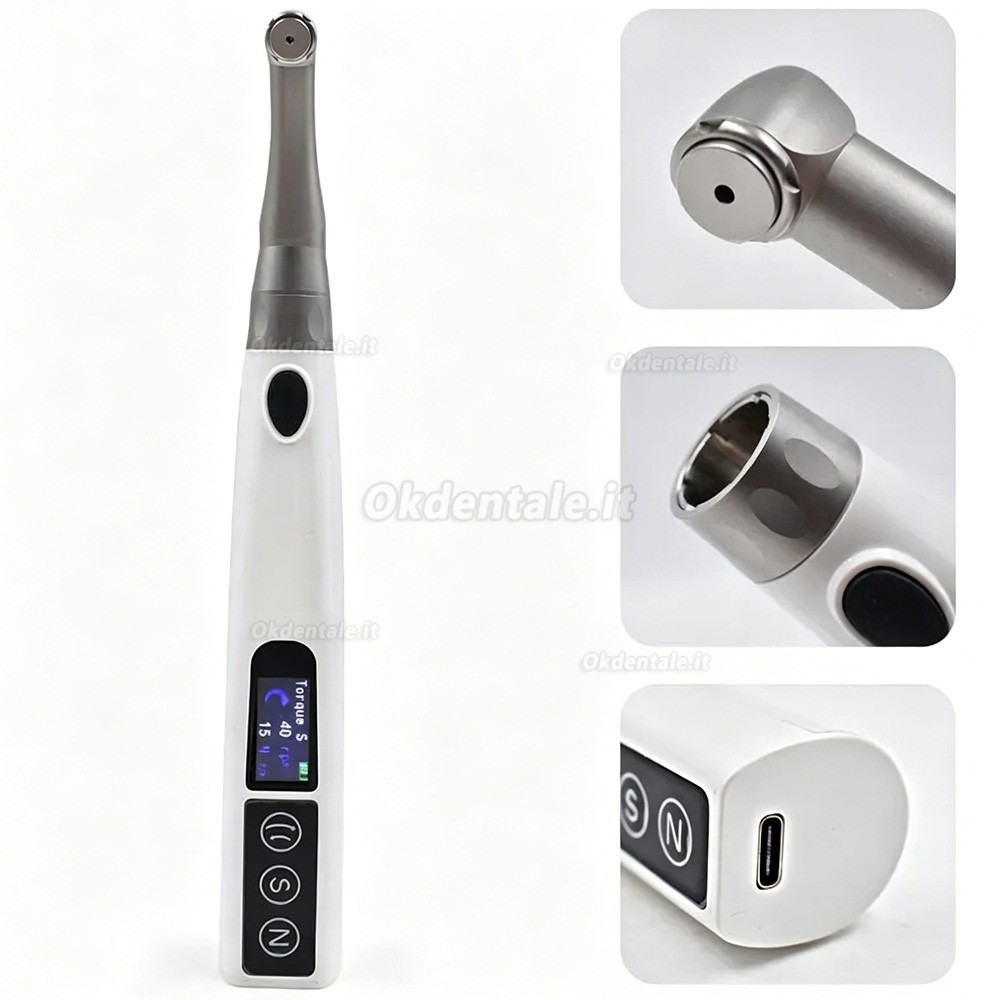 Kit chiave dinamometrica elettrici per impianti dentali / Set protesico implantare universale 10-50 N.cm